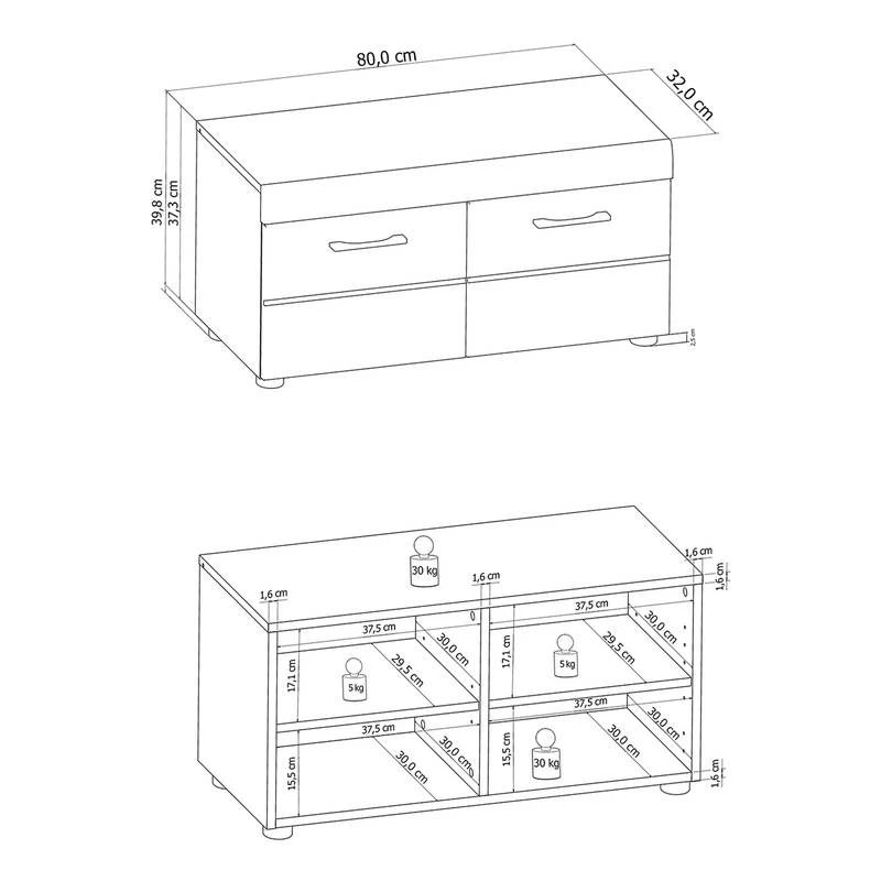 Ensemble D’entrée Liffre I (5 éléments) 10 Ensemble D’entrée Liffre I (5 éléments) – Image 10