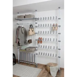 Wenko Porte-chaussures Télescopique Herkules -Promos Déco Vestiaire Boutique 1000260931 210423 13322100060 MOOD DETAILS P000000001000260931 mood