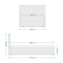 Lit Capitonné Sina -Promos Déco Vestiaire Boutique 1000272411 210614 14422800115 SKETCH DETAILS P000000001000272411 sketch