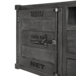 Meuble TV Container II -Promos Déco Vestiaire Boutique 1000281791 220615 035 DETAILS P000000001000281791