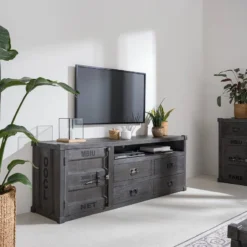 Meuble TV Container II -Promos Déco Vestiaire Boutique 1000281791 220621 021 MOOD DETAILS P000000001000281791 mood