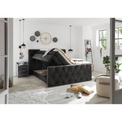 Lit Boxspring Kenton -Promos Déco Vestiaire Boutique 1000281868 210916 10540900202 MOOD DETAILS P000000001000281868 mood