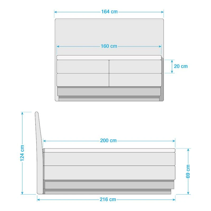 Lit Boxspring Merkur 14 Lit Boxspring Merkur – Image 14