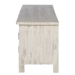 Meuble TV En Bois Massif Waterford -Promos Déco Vestiaire Boutique 1000333442 230321 040 DETAILS P000000001000333442