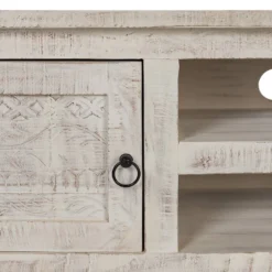 Meuble TV En Bois Massif Waterford -Promos Déco Vestiaire Boutique 1000333442 230321 050 DETAILS P000000001000333442