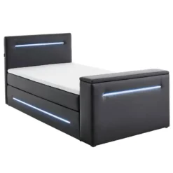 Lit Boxspring Jupiter -Promos Déco Vestiaire Boutique 1000342885 220414 030 DETAILS P000000001000342885