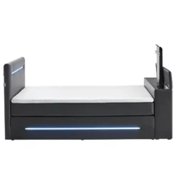 Lit Boxspring Jupiter -Promos Déco Vestiaire Boutique 1000342885 220414 040 DETAILS P000000001000342885