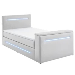 Lit Boxspring Jupiter -Promos Déco Vestiaire Boutique 1000342901 220414 040 DETAILS P000000001000342901