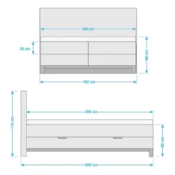 Lit Boxspring Catania -Promos Déco Vestiaire Boutique 1000347470 220506 500 SKETCH DETAILS P000000001000347470 sketch