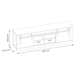 Meuble TV Shutter II -Promos Déco Vestiaire Boutique 1000348694 220505 500 SKETCH DETAILS P000000001000348694 sketch