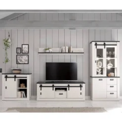 Ensemble Meubles TV Shutter III (3 él.) -Promos Déco Vestiaire Boutique 1000348734 220505 011 MOOD IMAGE P000000001000348734 mood