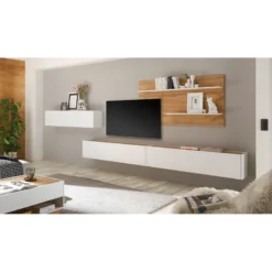 Ensemble Meubles TV Olon II (4 éléments) 25 Ensemble Meubles TV Olon II (4 éléments) -Promos Déco Vestiaire Boutique 1000350332 220517 020 MOOD DETAILS P000000001000350332 mood