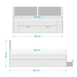 Lit Nilla 9 Lit Nilla -Promos Déco Vestiaire Boutique 1000352042 220616 500 SKETCH DETAILS P000000001000352042 sketch