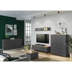 Meuble TV California I -Promos Déco Vestiaire Boutique 1000352092 220512 033 DETAILS P000000001000352092