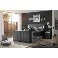 Lit Boxspring Touch I -Promos Déco Vestiaire Boutique 1000352954 220602 023 MOOD DETAILS P000000001000352954 mood