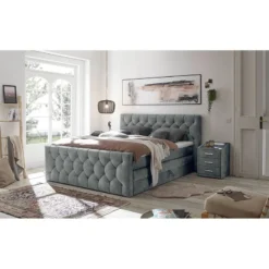Lit Boxspring Stony Hill -Promos Déco Vestiaire Boutique 1000352960 220602 020 MOOD DETAILS P000000001000352960 mood