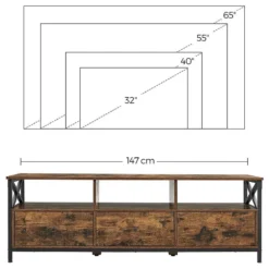 Meuble TV Molalla I -Promos Déco Vestiaire Boutique 1000353405 220601 501 SKETCH DETAILS P000000001000353405 sketch