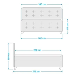 Tom Tailor Lit Boxspring Nordic -Promos Déco Vestiaire Boutique 1000354203 220527 500 SKETCH DETAILS P000000001000354203 sketch