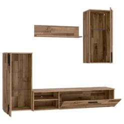 Ensemble Meubles TV Tilsit (4 éléments) -Promos Déco Vestiaire Boutique 1000357996 220616 040 DETAILS P000000001000357996