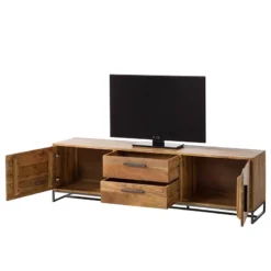 Meuble TV Woodson III -Promos Déco Vestiaire Boutique 1000361851 220624 031 DETAILS P000000001000361851