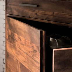 Meuble à Chaussures Woodson -Promos Déco Vestiaire Boutique 1000361859 220624 035 DETAILS P000000001000361859