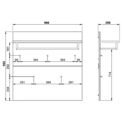 Porte-manteau Mural Genova -Promos Déco Vestiaire Boutique 1000363567 220705 500 SKETCH DETAILS P000000001000363567 sketch