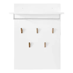 Porte-manteau Mural LINDHOLM à étagère -Promos Déco Vestiaire Boutique 1000364014 230331 030 DETAILS P000000001000364014