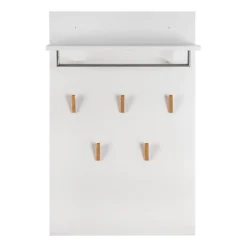 Porte-manteau Mural LINDHOLM à étagère -Promos Déco Vestiaire Boutique 1000364014 230831 030 DETAILS P000000001000364014