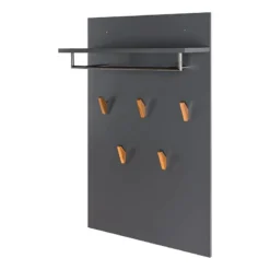 Porte-manteau Mural LINDHOLM à étagère -Promos Déco Vestiaire Boutique 1000364016 230831 010 IMAGE P000000001000364016