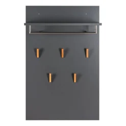 Porte-manteau Mural LINDHOLM à étagère -Promos Déco Vestiaire Boutique 1000364016 230831 030 DETAILS P000000001000364016