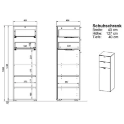 Meuble à Chaussures Lavos II -Promos Déco Vestiaire Boutique 1000366025 220809 500 SKETCH DETAILS P000000001000366025 sketch