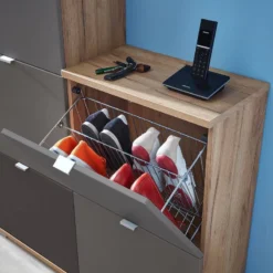 Meuble à Chaussures Colorado Matt III -Promos Déco Vestiaire Boutique 1000366402 220905 032 DETAILS P000000001000366402