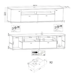 Meuble TV Intento II -Promos Déco Vestiaire Boutique 1000367152 220930 500 SKETCH DETAILS P000000001000367152 sketch
