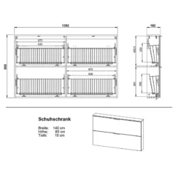 Meuble à Chaussures Valega -Promos Déco Vestiaire Boutique 1000367319 221005 500 SKETCH DETAILS P000000001000367319 sketch