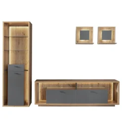 Ensemble Meubles TV Laxou I (4 éléments) -Promos Déco Vestiaire Boutique 1000367331 221006 031 DETAILS P000000001000367331