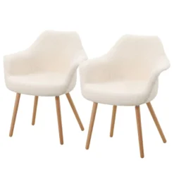 Chaises à Accoudoirs Santana - Lot De 2