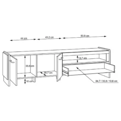 Meuble TV Shackleton -Promos Déco Vestiaire Boutique 1000371291 230123 501 SKETCH DETAILS P000000001000371291 sketch