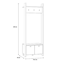 Ensemble D’entrée Compact Holwell I 12 Ensemble D’entrée Compact Holwell I -Promos Déco Vestiaire Boutique 1000372770 230124 500 SKETCH DETAILS P000000001000372770 sketch