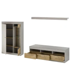 Ensemble Meubles TV Porsi - 150 Cm -Promos Déco Vestiaire Boutique 1000375646 230206 030 DETAILS P000000001000375646