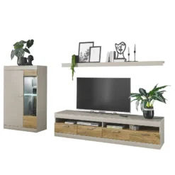Ensemble Meubles TV Porsi - 200 Cm -Promos Déco Vestiaire Boutique 1000375648 230206 040 DETAILS P000000001000375648