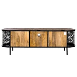 Meuble TV Oval -Promos Déco Vestiaire Boutique 1000375833 230727 060 DETAILS P000000001000375833