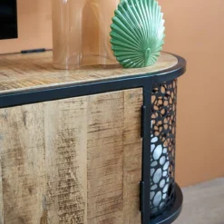 Meuble TV Oval -Promos Déco Vestiaire Boutique 1000375833 230817 035 DETAILS P000000001000375833