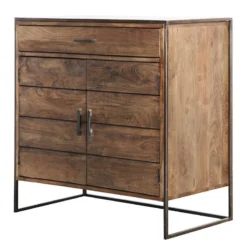 Armoire à Chaussures Bois Massif Tucson