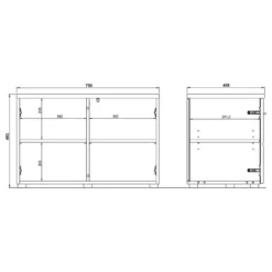 Ensemble D’entrée Aledo - 5 éléments -Promos Déco Vestiaire Boutique 1000382532 230413 501 SKETCH DETAILS P000000001000382532 sketch