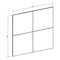 Ensemble Meubles TV Voel - 3 éléments -Promos Déco Vestiaire Boutique 1000385147 230425 501 SKETCH DETAILS P000000001000385147 sketch