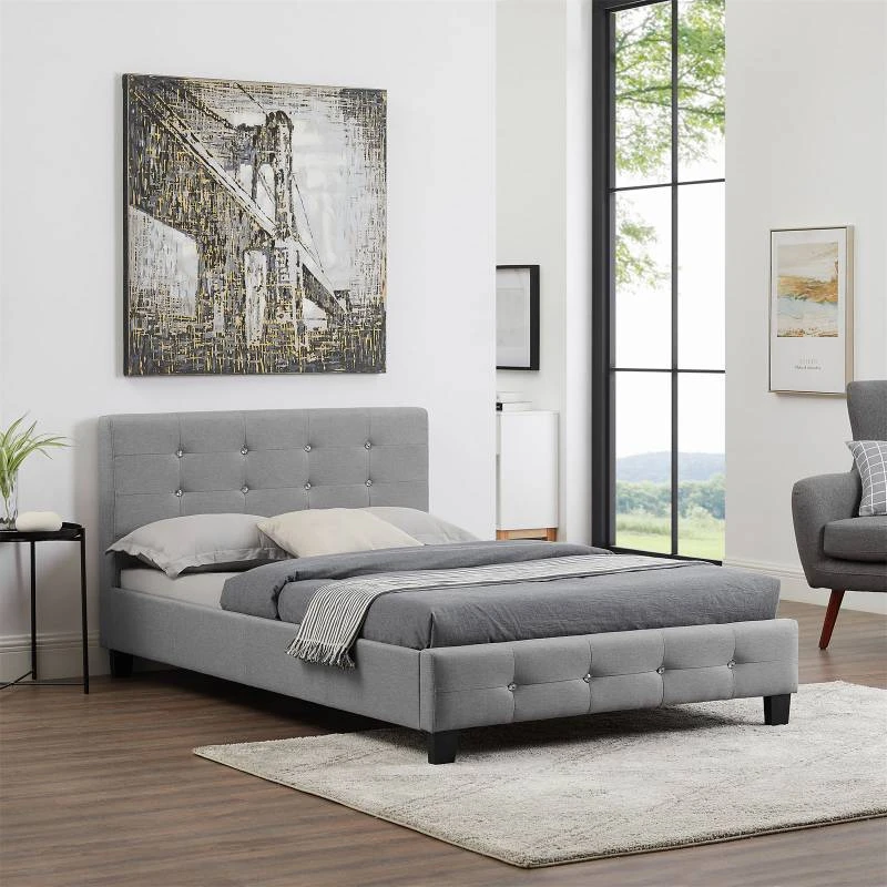 Lit Simple JOLIEN 120x190 Cm 2 Lit Simple JOLIEN 120x190 Cm – Image 2