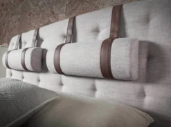 Lit Rembourré En Tissu Avec Repose-tête -Promos Déco Vestiaire Boutique 15a3d1199d18489587ec5704d355c157