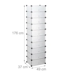 Meuble Chaussures Rangement 10 Casiers -Promos Déco Vestiaire Boutique 17ddd4cf5952427987d63cf5d4c6e057