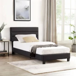 Lit Simple FLORIDA 90x190 Cm 35 Lit Simple FLORIDA 90x190 Cm -Promos Déco Vestiaire Boutique 191e52e7363e4b5da66946c17ae6d5f9