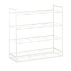Étagère à Chaussures Empilable 4 Niveaux -Promos Déco Vestiaire Boutique 194769fd4b544abfbd4f60ce436b48f3